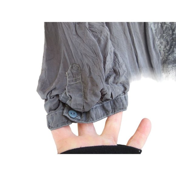 Johnny Was Gray Embroidered Dress - Picture 7 of 15